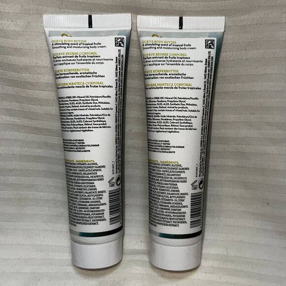NEW & SEALED! KORRES SET / LOT OF 2 GUAVA BODY BUTTER 1.69 OZ EACH / 3.38 TOTAL - Picture 2 of 2